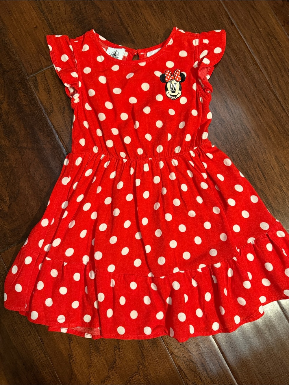 Disney Red and White Polka Dot Minnie Dress for Kids